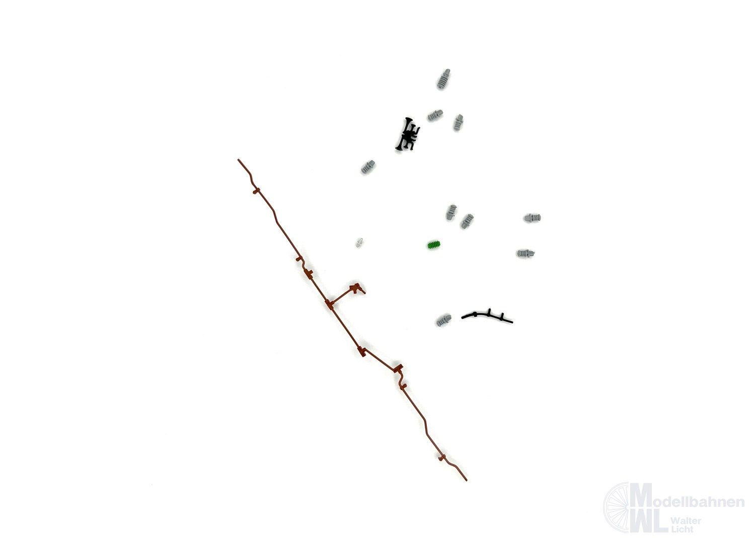 Märklin Ersatzeile E358174 - ERSATZTEIL: Isolator, Leitung, Horn, Ante